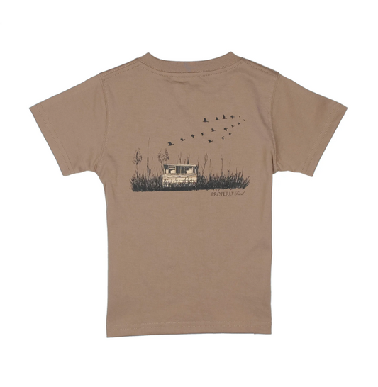 Duck Blind Tee - Walnut