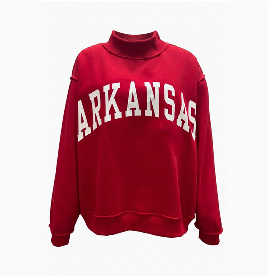 Arkansas Reversible Mockneck