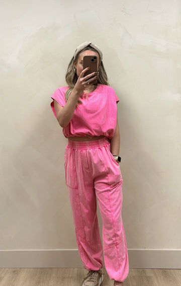 Kennedy Joggers - Bubble Pink