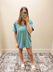 Barkley Romper - Sage