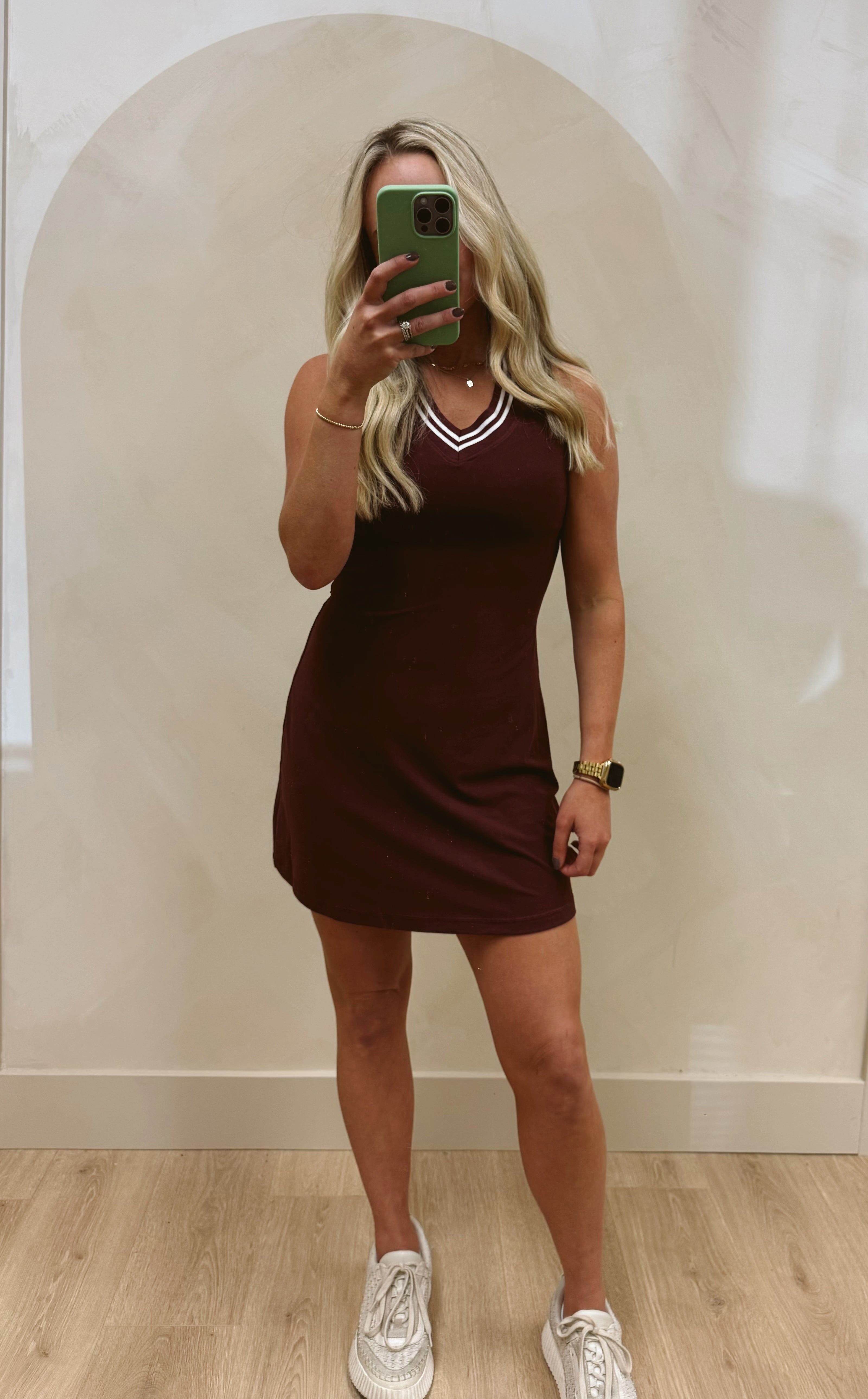 Callaway Dress - Merlot