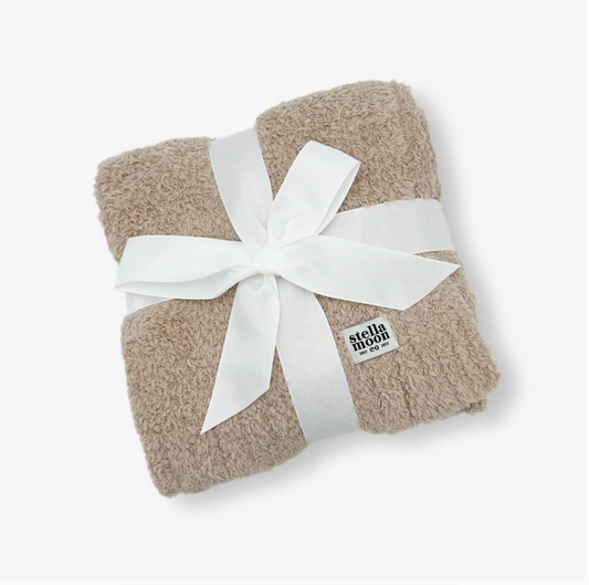 Luxe Baby Blanket - Toffee