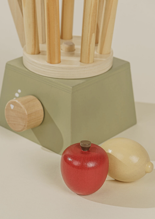 Wooden Blender - Green