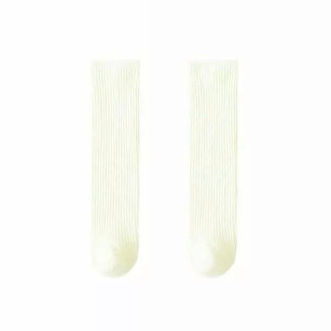 Ribbed Socks - Cream