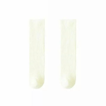 Ribbed Socks - Cream