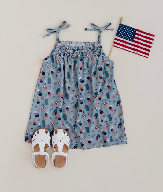 Bamboo Dress - Fourth of July Treat