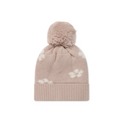 Addison Beanie - Frankie Knit Rose