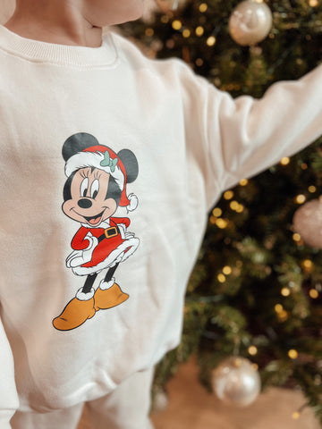 Minnie Santa Sweatshirt