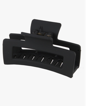 Square Claw Clip - Black