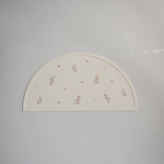 Silicone Placemat - Pink Flowers