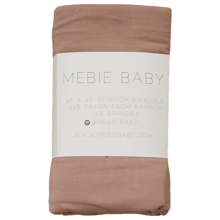 Bamboo Stretch Swaddle - Dusty Rose