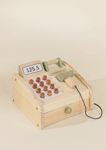 Wooden Cash Register