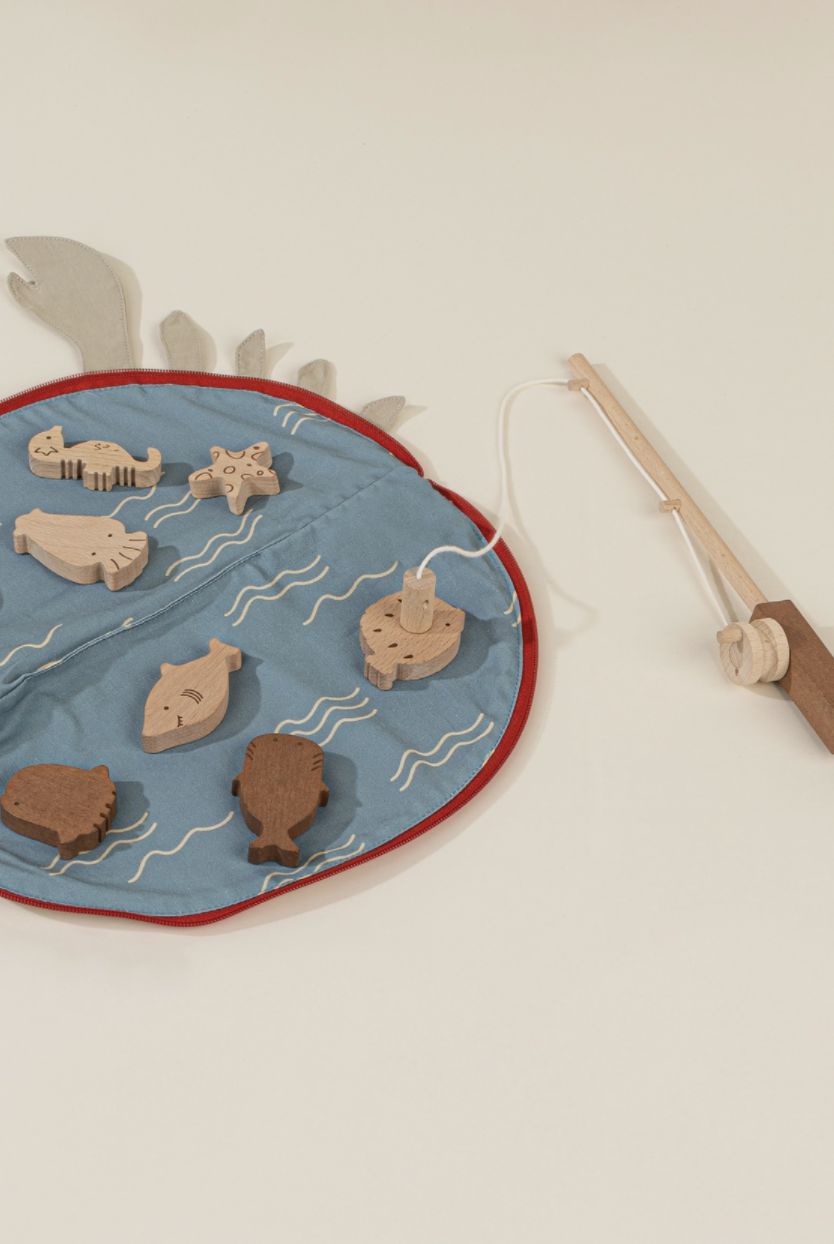 Wooden Fishing Game