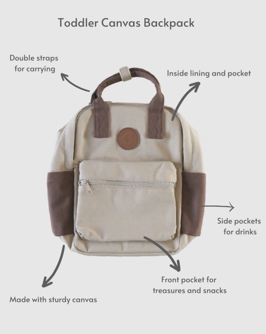 Toddler Backpack - Wheat