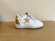 Paz Toddler Sneaker - Neutral Snakeskin