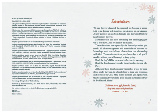 3 Minute Daily Devotions for Moms