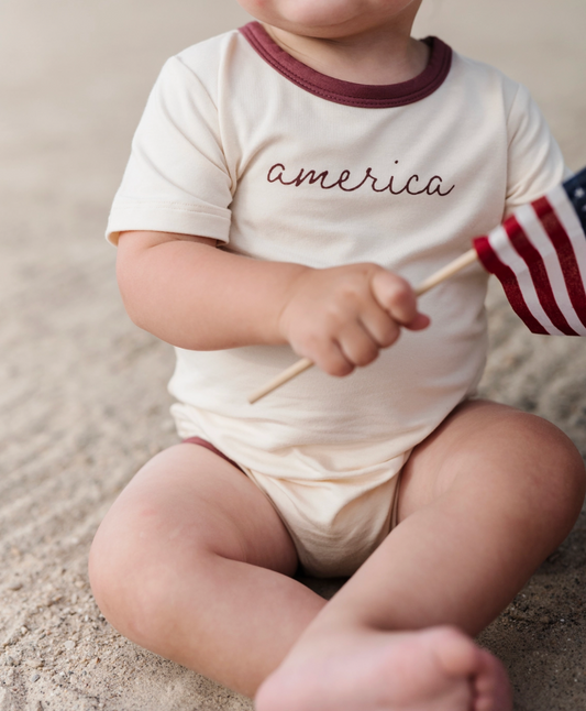 Bamboo Bodysuit - America