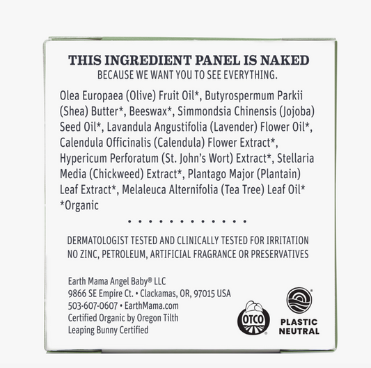 Organic Diaper Balm - Family Size