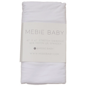 Bamboo Stretch Swaddle - White