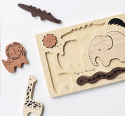 Wooden Puzzle - Safari