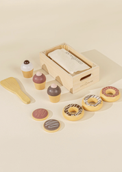 Wooden Pastry Playset