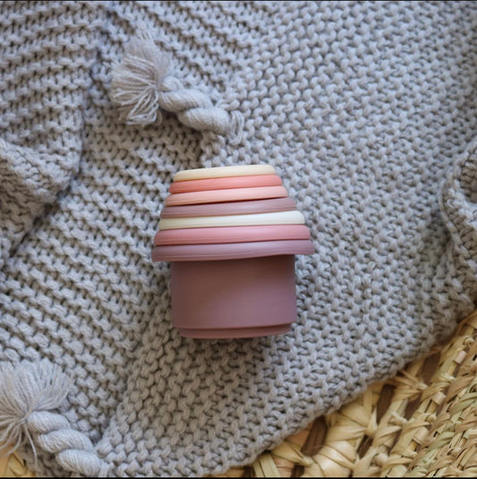 Silicone Stacking Cups