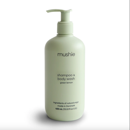 Mushie Shampoo + Body Wash - Green Lemon
