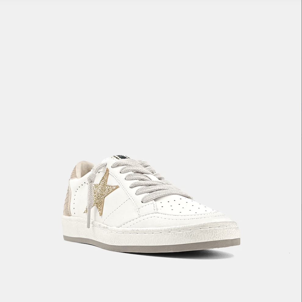 Paz Kids Sneaker - Neutral Snakeskin