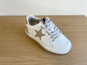 Paz Toddler Sneaker - Neutral Snakeskin