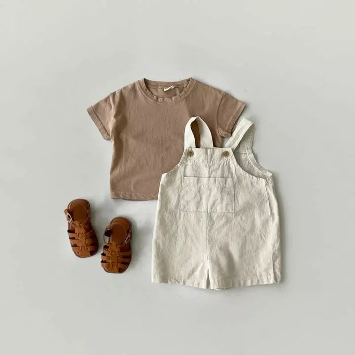 Linen Blend Overalls