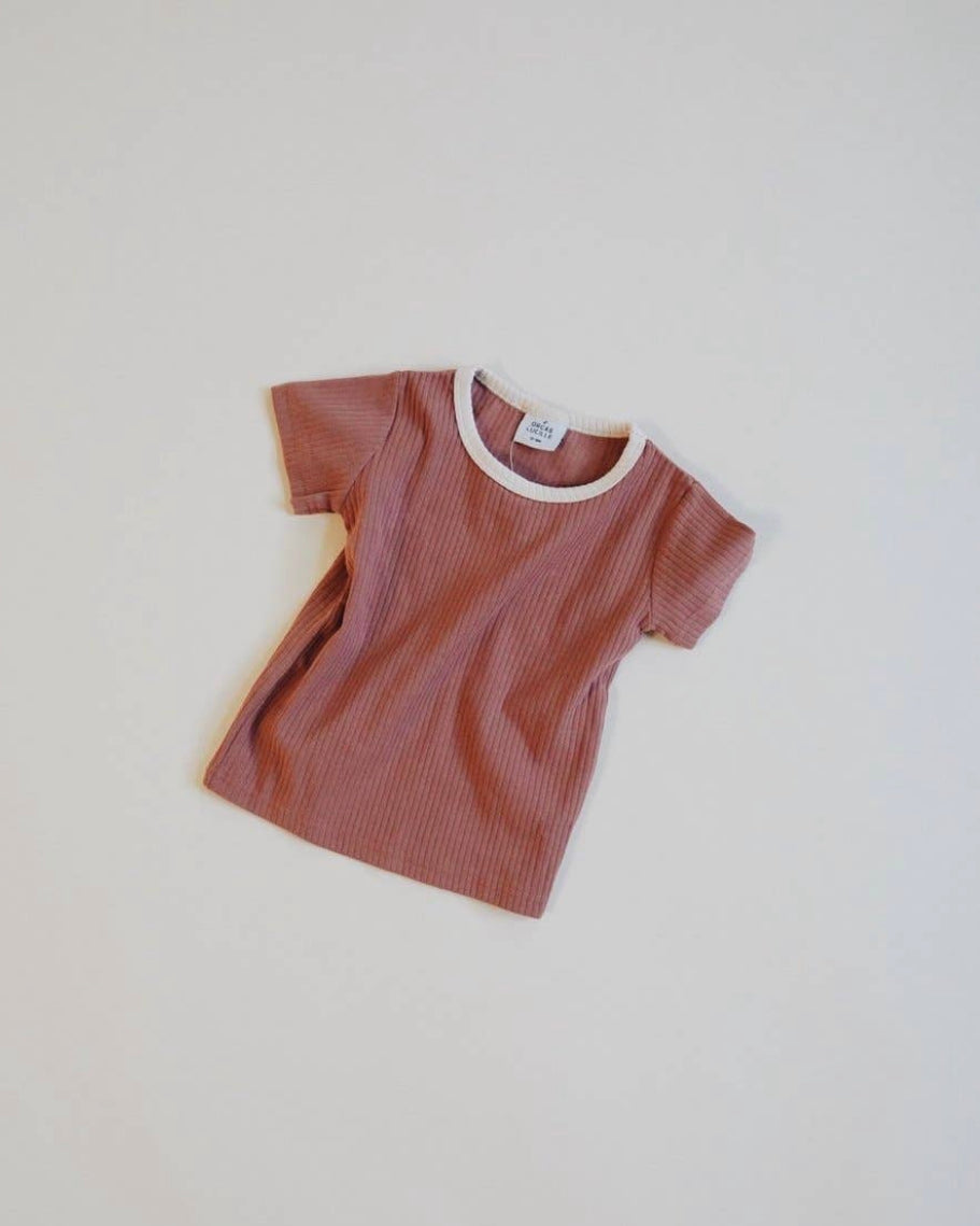 Retro Tee - Terracotta