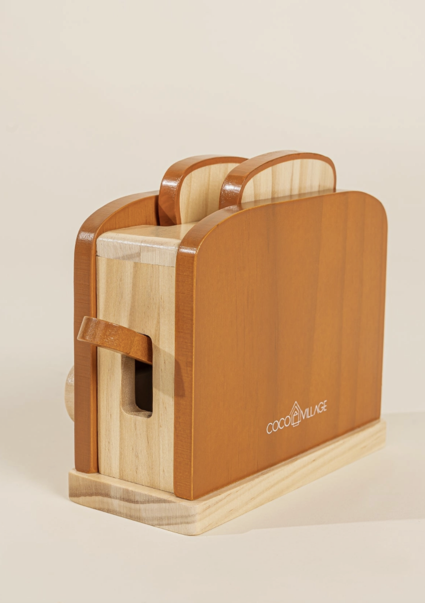 Wooden Toaster Playset