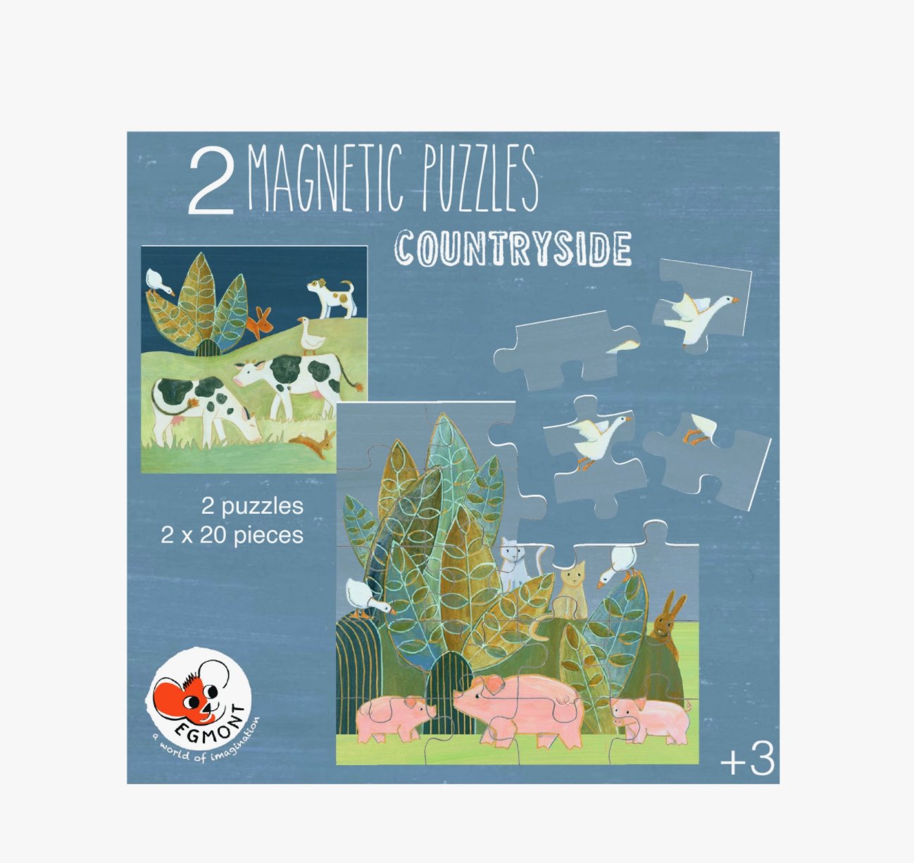 Magnetic Puzzle - Countryside