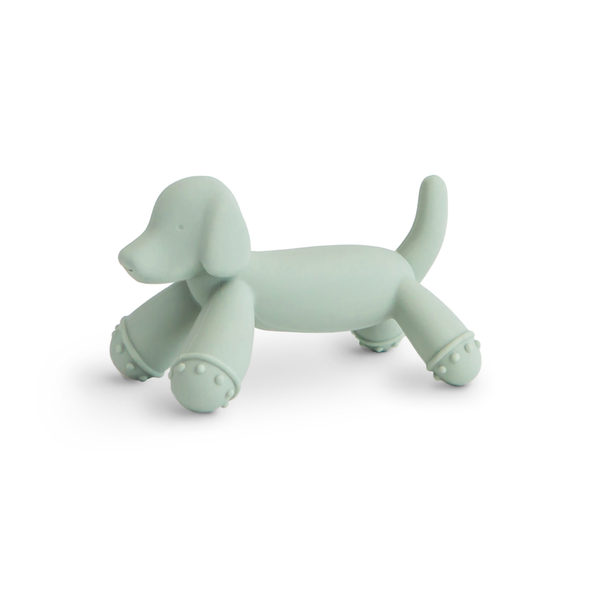 Dog Figurine Teether - Sage