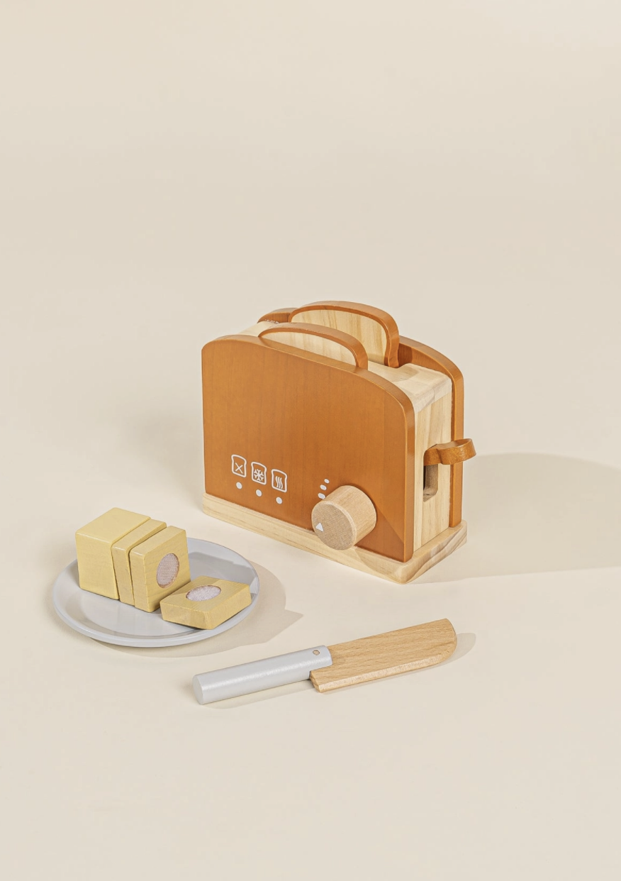 Wooden Toaster Playset