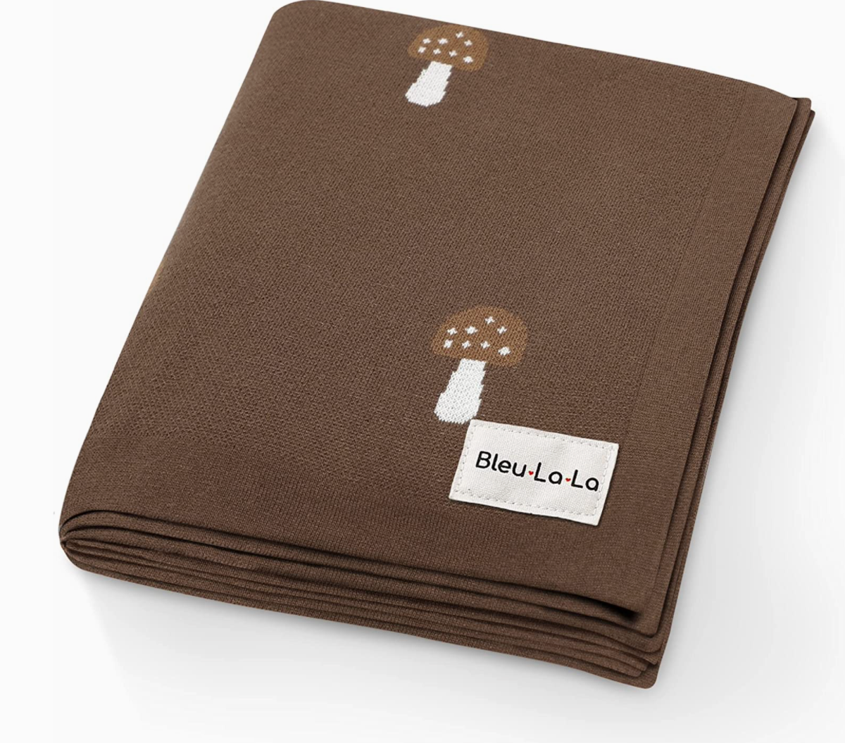 Luxury Receiving Blanket - Mushroom