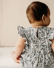 Calico Floral Romper