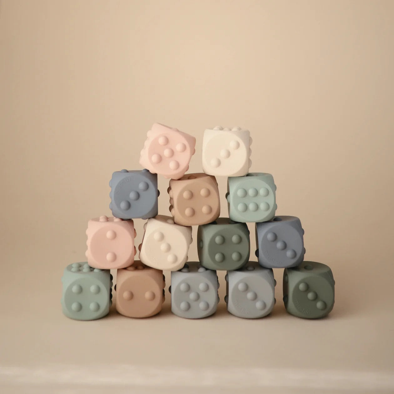 Dice Press Toy - Blush/Shifting Sands