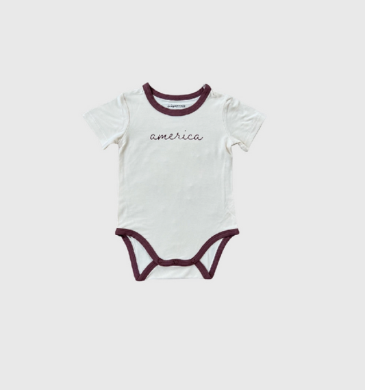 Bamboo Bodysuit - America