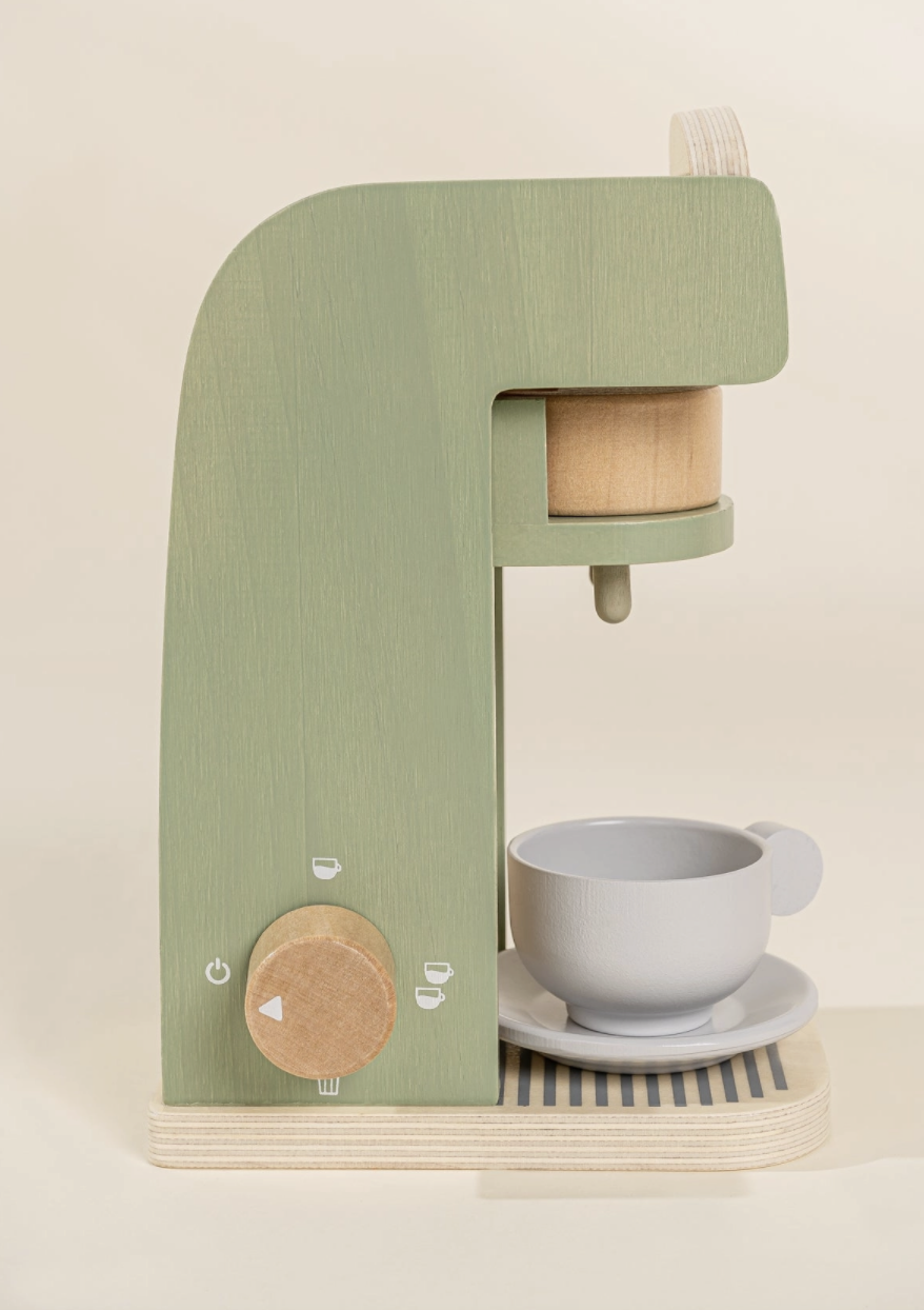 Wooden Coffee Maker Set