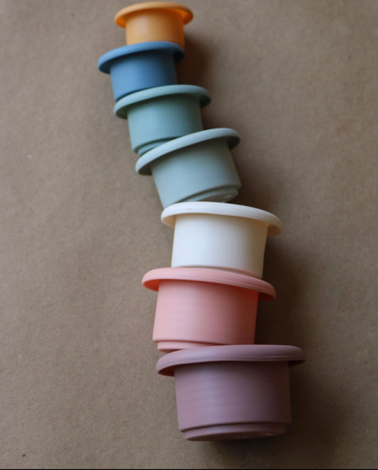 Silicone Stacking Cups