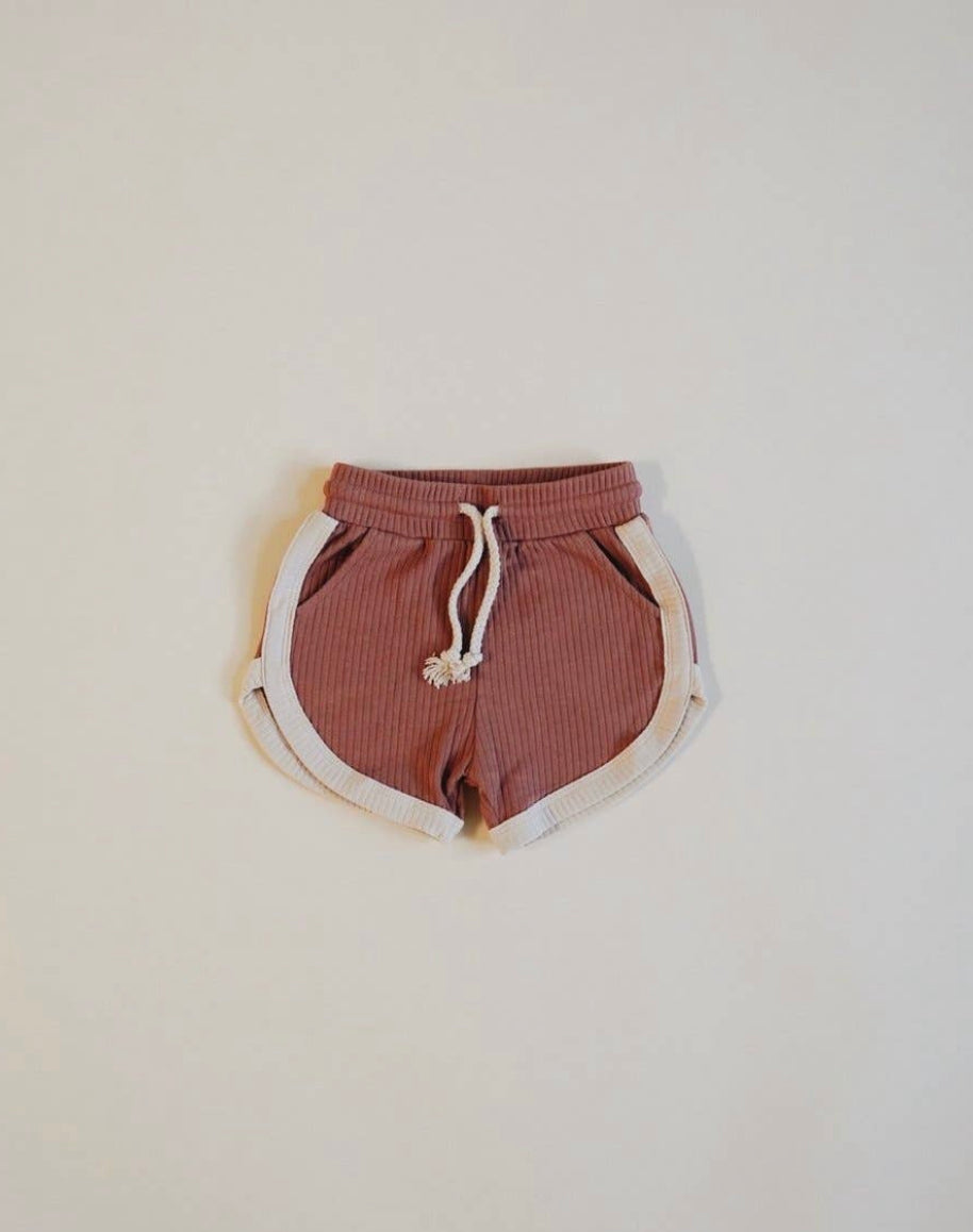 Retro Shorts - Terracotta