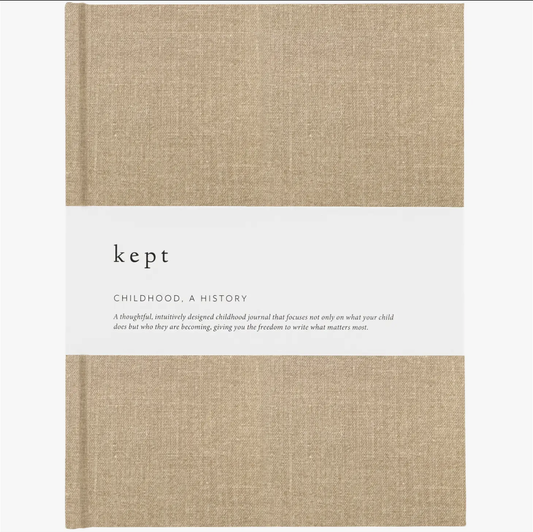 Childhood Keepsake Book - Oak