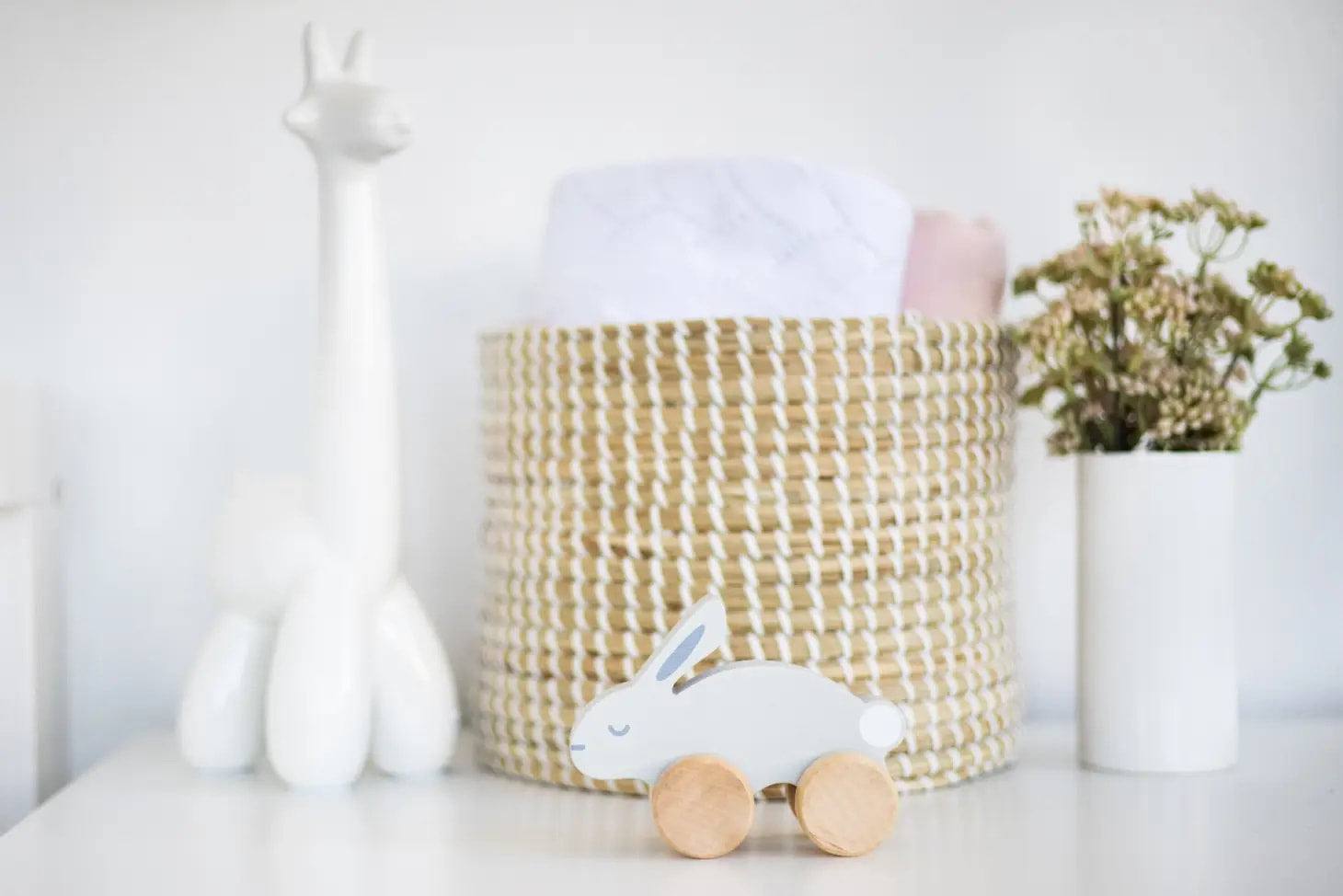 Wooden Toy Bunny