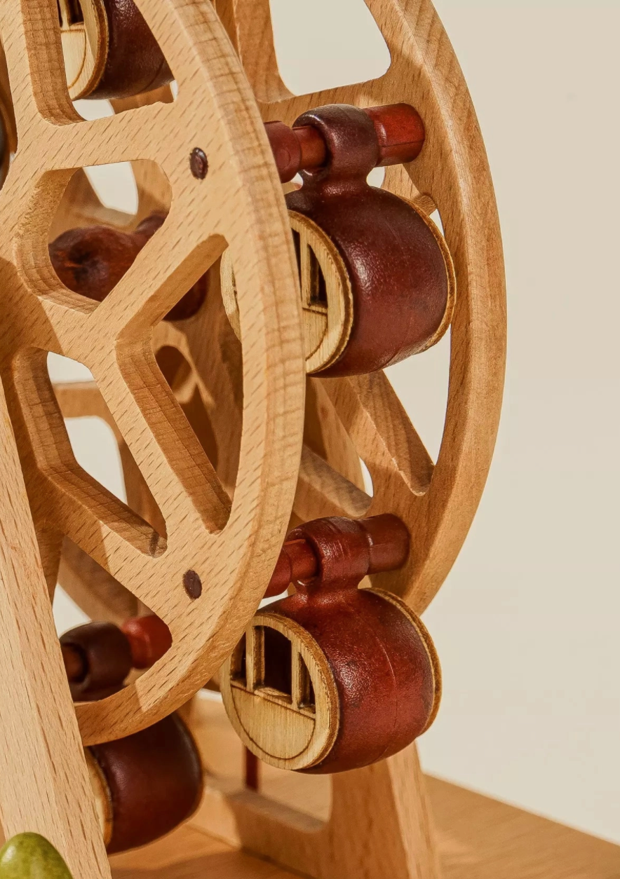 Wooden Music Box Ferris Wheel