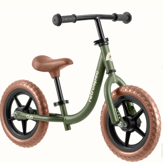 Kids Balance Bike - Olive
